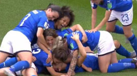 2019女足世界杯·C组：意大利2比1绝杀澳大利亚