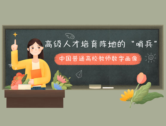 中国普通高等学校教师数字画像：高级人才培育阵地的“哨兵”