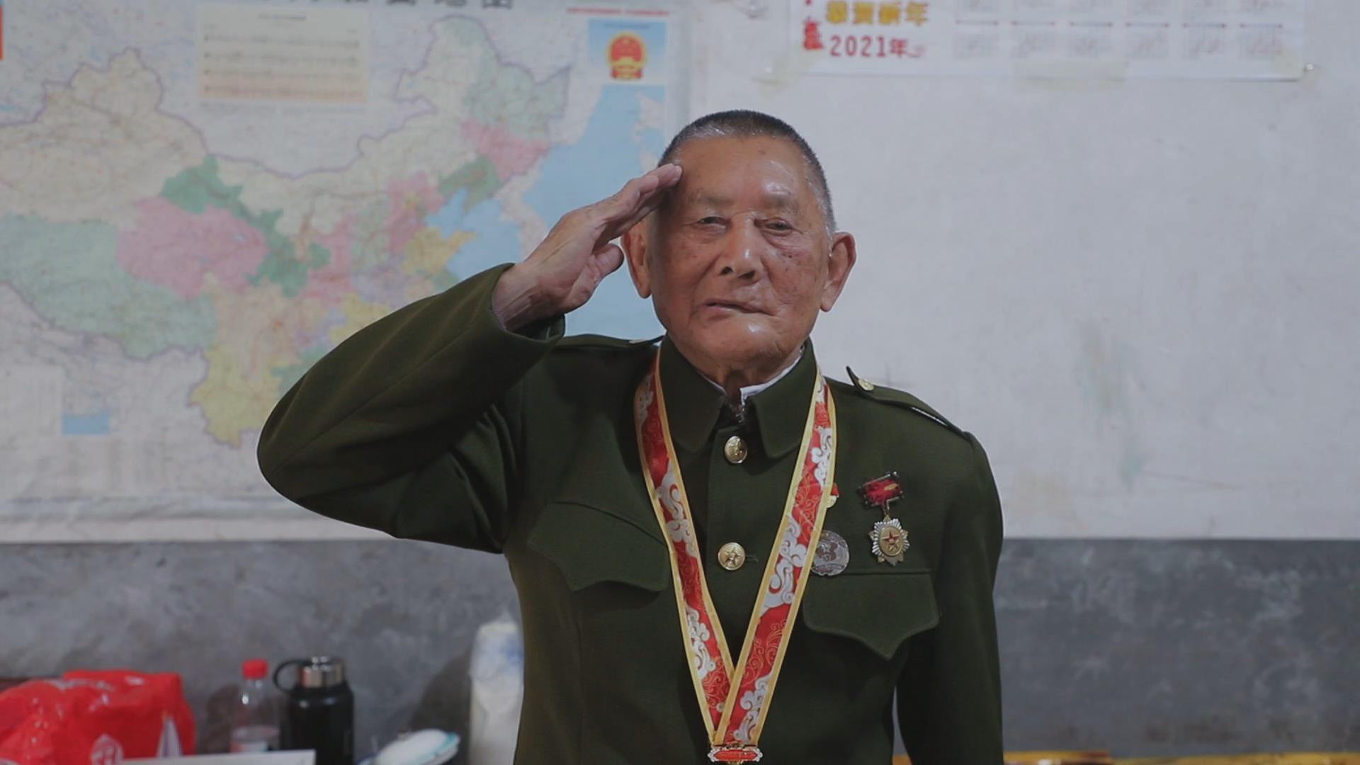 寻路百年丨 &ldquo;90后&rdquo;老战士：留在手中的弹片是我最光荣的纪念