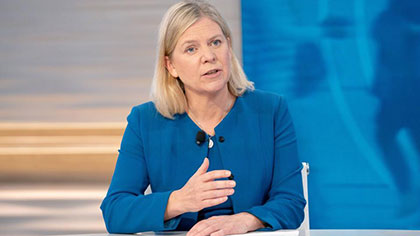 瑞典：执政伙伴退出 新首相当选7小时后辞职