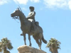 纳米比亚的德国骑手铜像纪念碑　