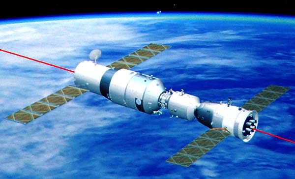 神舟九号的新一天