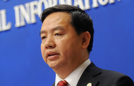 陈善广回答记者提问