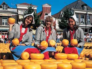 阿克马奶酪市场