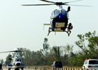 广东上千警力扫毒 直升机清剿堡垒村