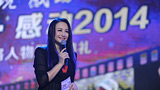 主持人曹颖在颁奖典礼现场
