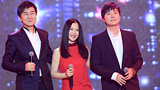 任静、付笛声和儿子付豪一起演唱《家》