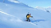 海拔2180米的“丝绸之路”滑雪场