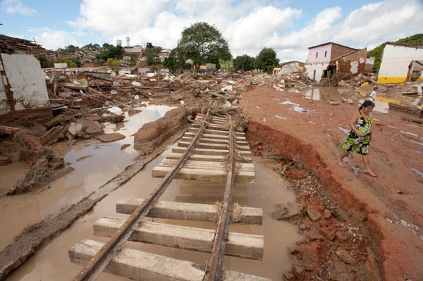 巴西東北部遭遇嚴重水災