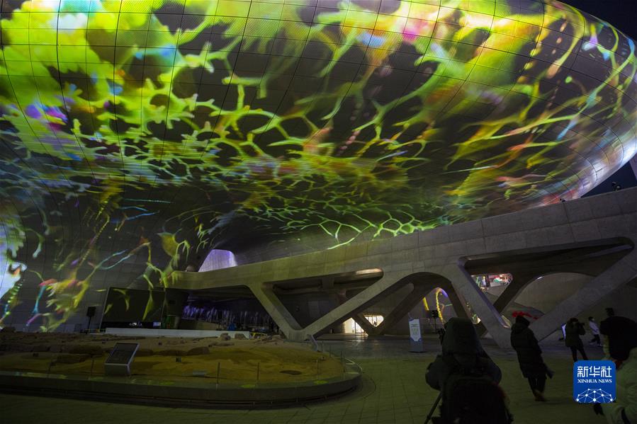 （国际）（2）&ldquo;首尔之光&rdquo;灯光秀开幕