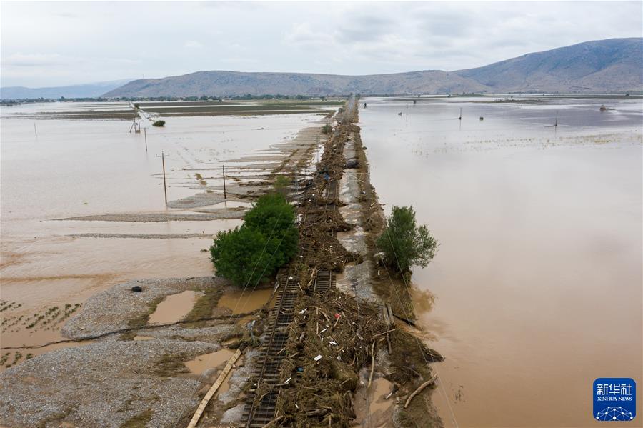 （国际）（1）希腊中部地区暴雨和洪水已致6人死亡