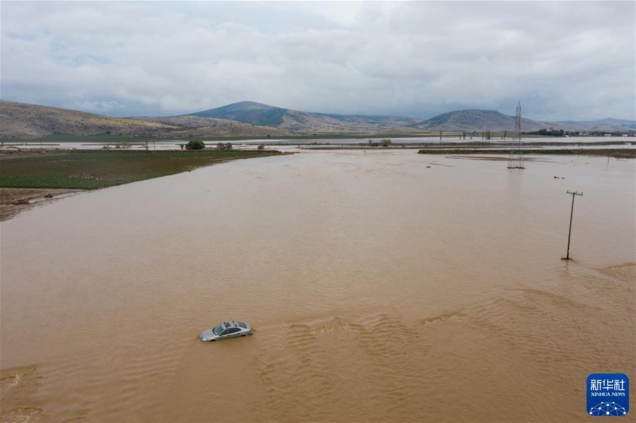 （国际）（4）希腊中部地区暴雨和洪水已致6人死亡