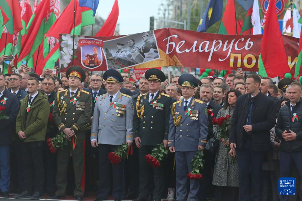 白俄罗斯纪念卫国战争胜利79周年