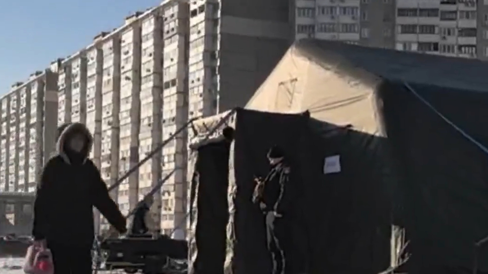 乌克兰多地遭空袭 基辅等地停暖停电