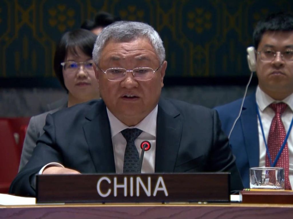 安理会巴以问题紧急公开会上，中方提出“三个必须”