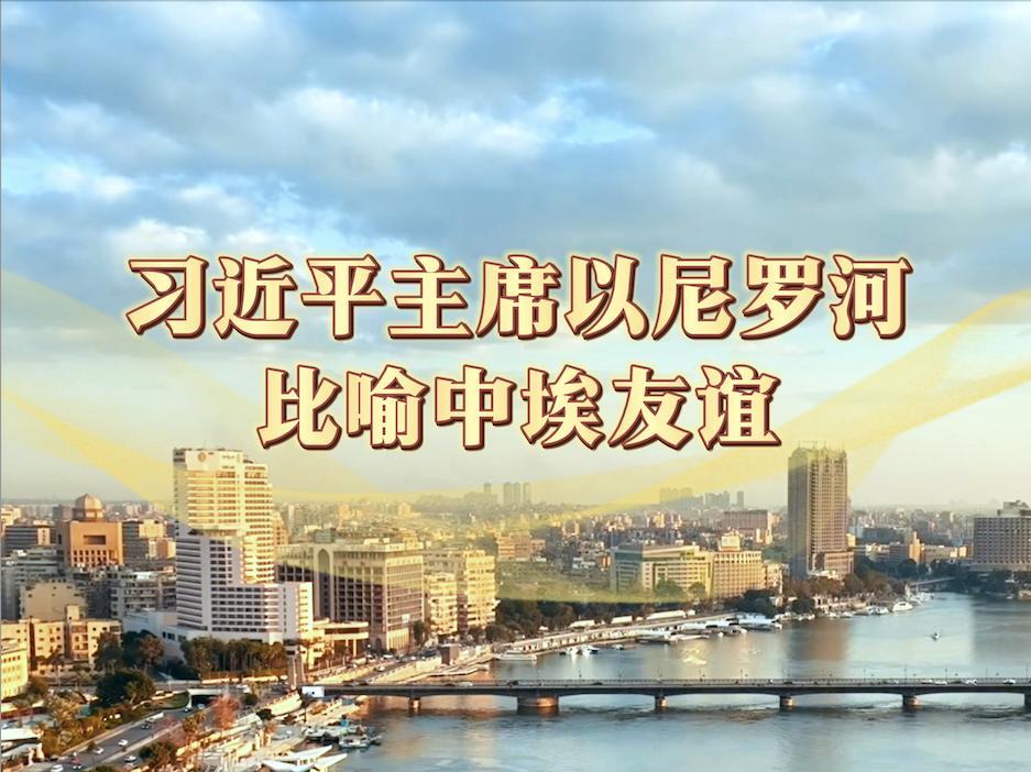 习近平主席以尼罗河比喻中埃友谊