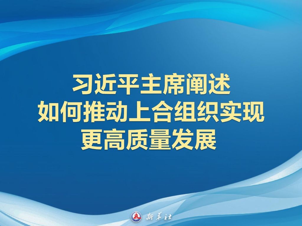 习近平主席阐述如何推动上合组织实现更高质量发展