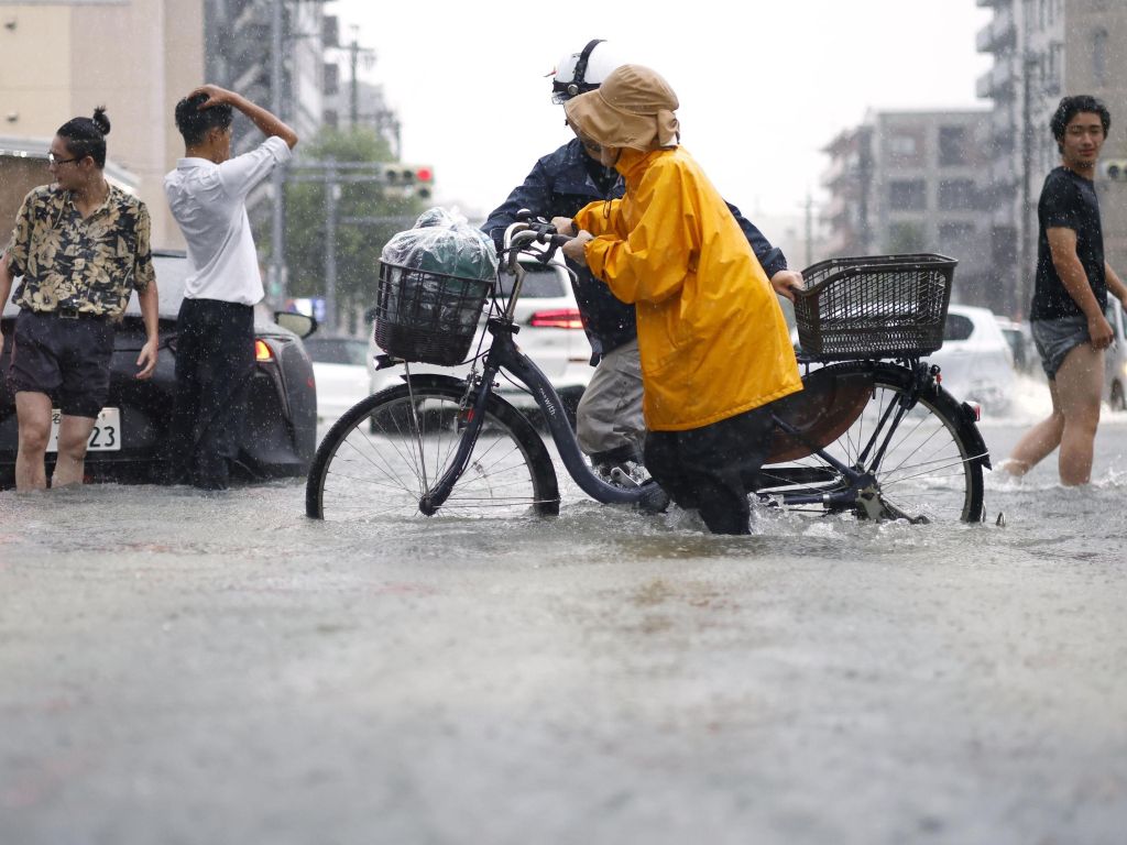 日本名古屋暴雨 亚运会运动员和记者被疏散