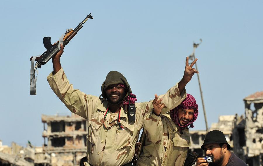 利比亚执政当局军队称完全占领苏尔特