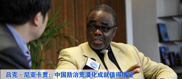 吕克&middot;尼亚卡贾：中国防治荒漠化成就值得别国借鉴