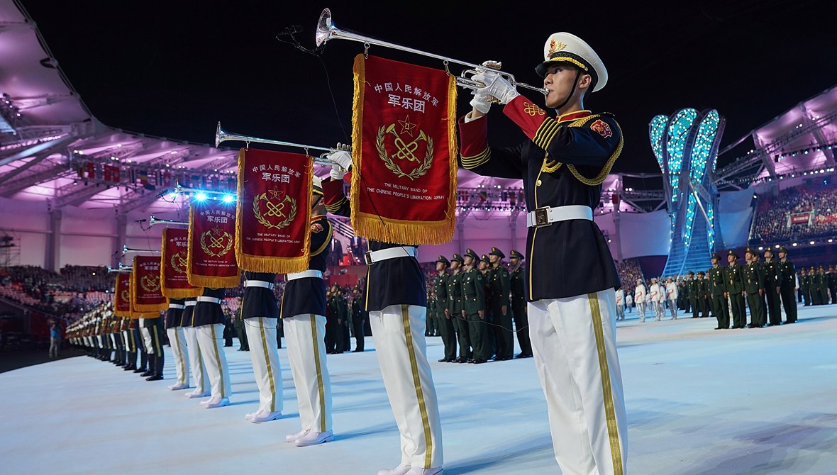 第七屆世界軍人運動會在武漢開幕