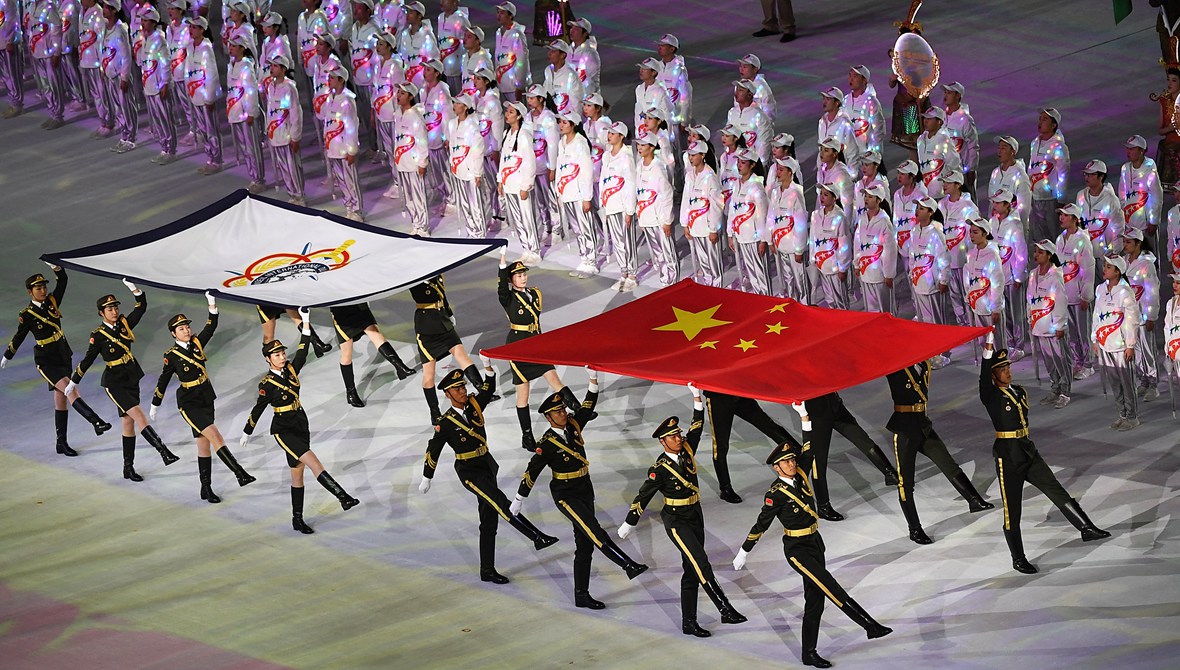 第七届世界军人运动会在武汉开幕