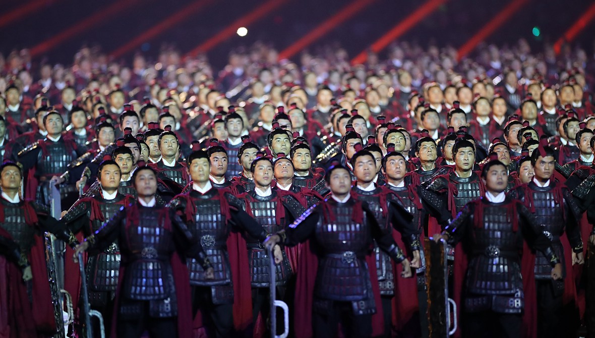 第七屆世界軍人運動會在武漢開幕