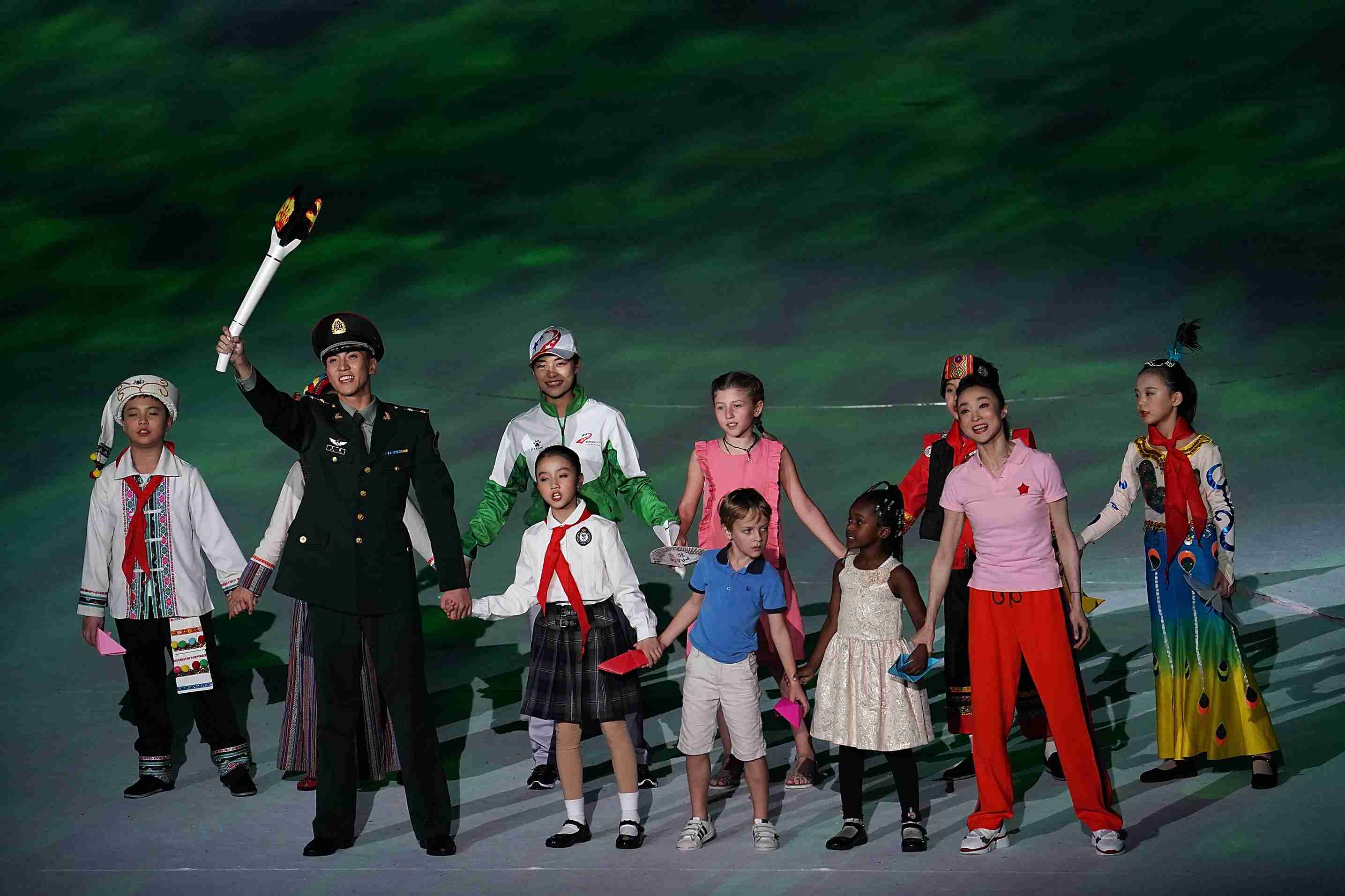 第七届世界军人运动会在武汉开幕