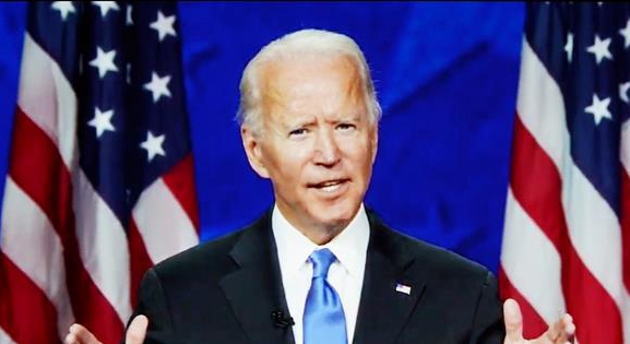 拜登接受民主黨總統候選人提名