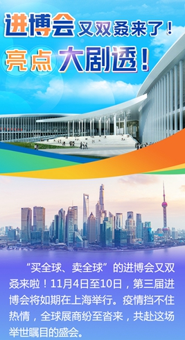 进博会又双叒来了！亮点大剧透！