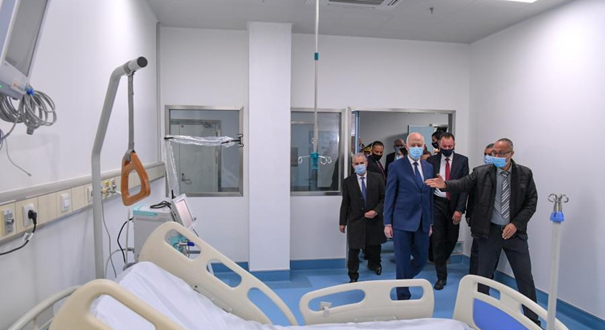 突尼斯總統感謝中國援突綜合醫院項目助力應對疫情