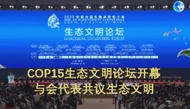 &ldquo;继续推进基于自然解决方案的生态保护实践&rdquo;&mdash;&mdash;来自生物多样性大会生态文明论坛的声音