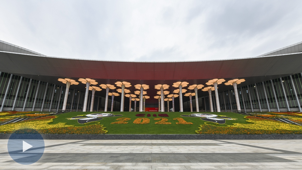 习近平在第四届中国国际进口博览会开幕式上通过视频发表主旨演讲