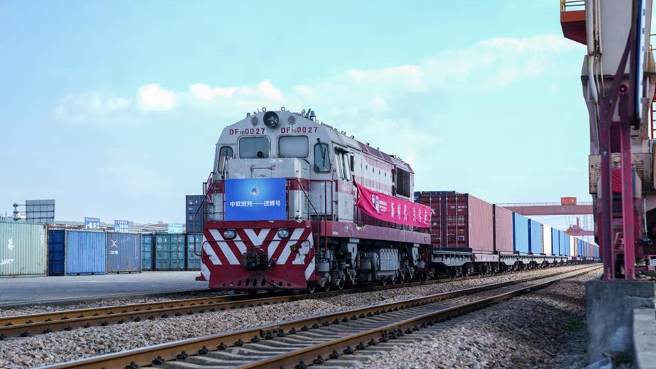 &ldquo;进博号&rdquo;来了！进博展品坐着中欧班列来上海&nbsp;