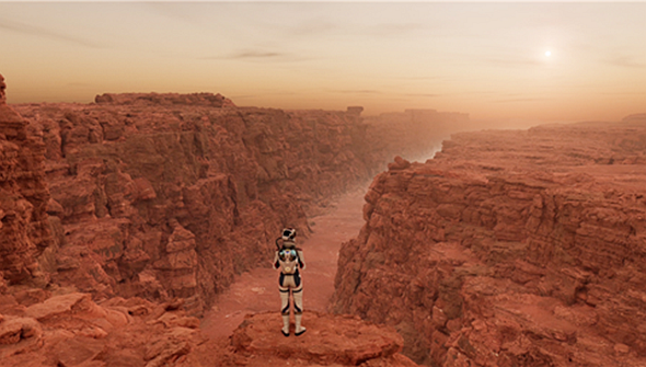 震撼！新华社数字记者的火星之旅