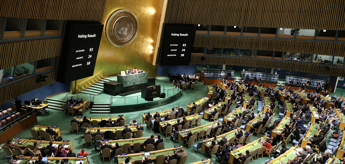 聯合國大會通過決議暫停俄羅斯人權理事會成員資格