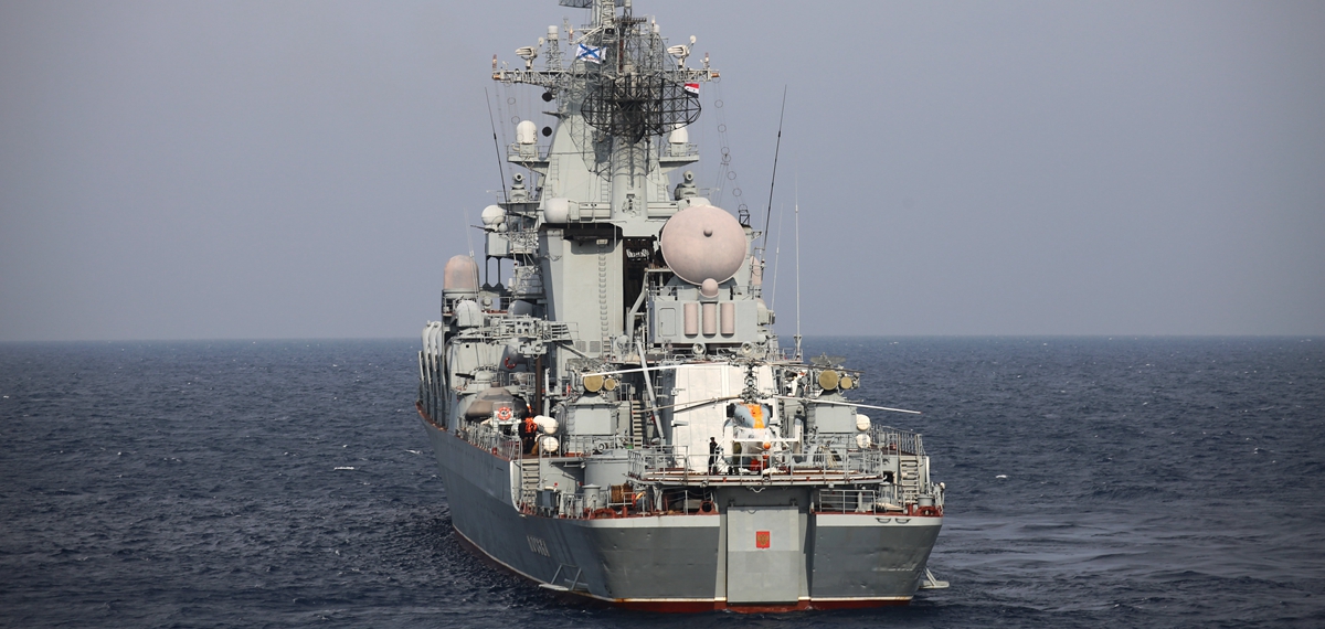 俄國防部：“莫斯科”號導彈巡洋艦沉沒