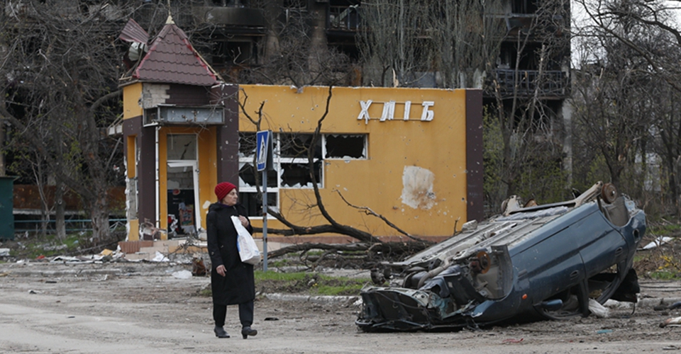 全球连线 | 30秒速览乌克兰局势最新照片·4月26日