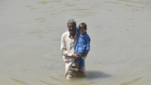遭受洪澇災害的巴基斯坦