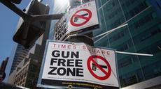 纽约时报广场设立&ldquo;禁枪区&rdquo;