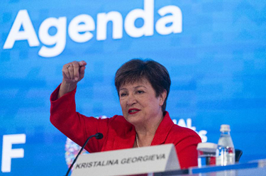 IMF总裁说新兴市场和发展中国家面临&ldquo;三重打击&rdquo;