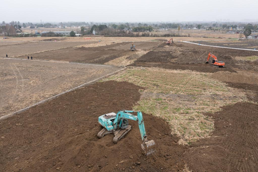 四川绵竹：高标准农田建设忙