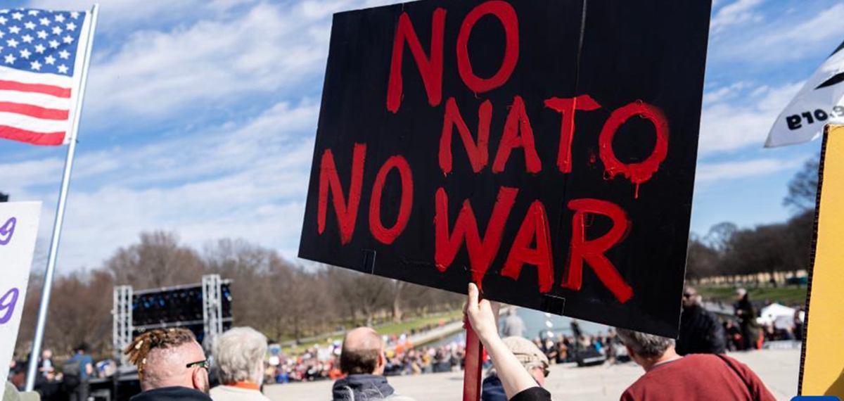 “不要更多战争”——反战人士斥责美国“战争机器”拱火牟利