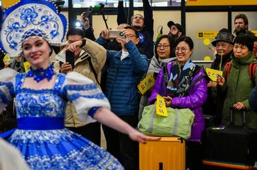 中国重启出境团队游 俄罗斯迎来首批中国旅游团