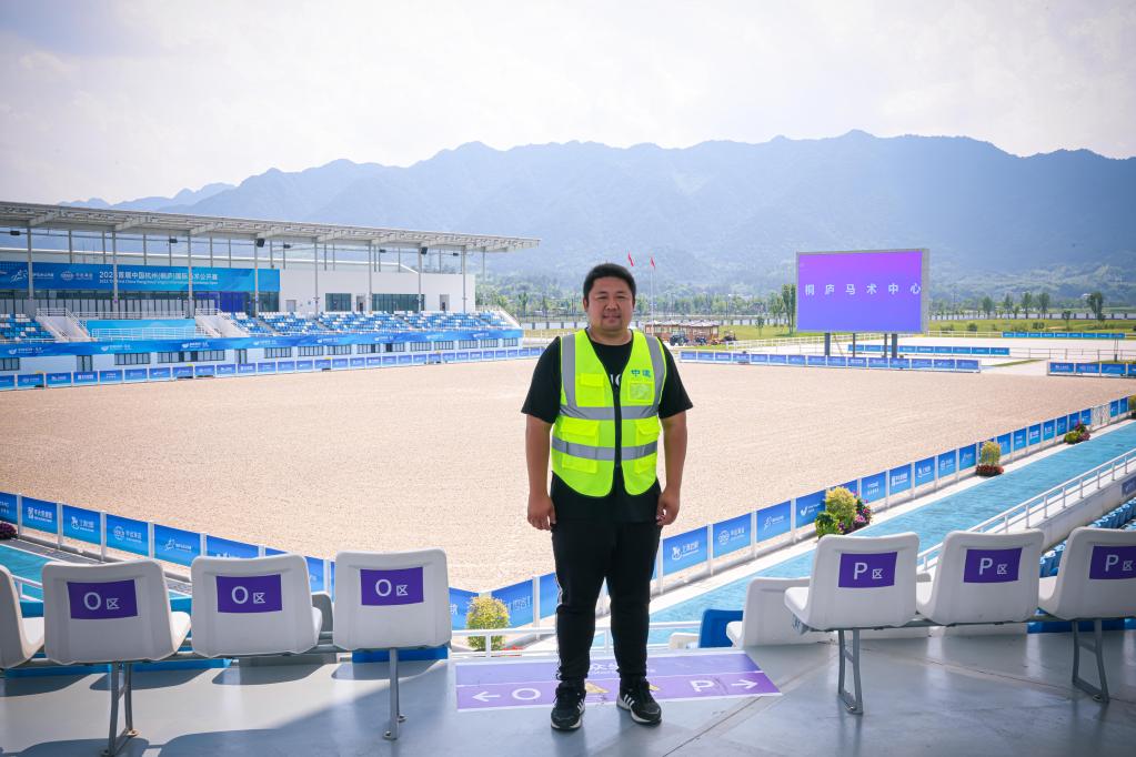 新华全媒+丨马术&mdash;&mdash;亚运马术馆的保障&ldquo;管家&rdquo;