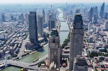 新华全媒+｜天空之眼瞰天津：&ldquo;飞阅&rdquo;海河之滨 领略津城发展活力