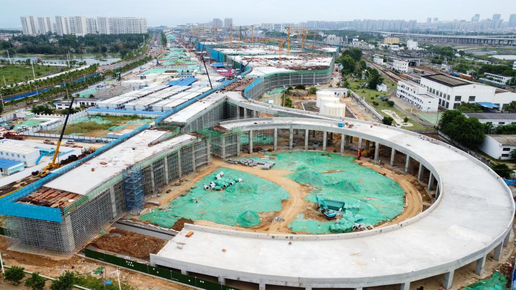 海口新海港和南港&ldquo;二线口岸&rdquo;（货运）集中查验场所建设项目加速推进