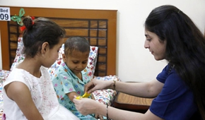 为巴基斯坦贫困患儿搭建&ldquo;爱心小家&rdquo;