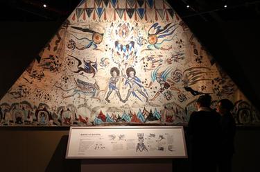 “敦煌星空”展在上海天文馆开幕