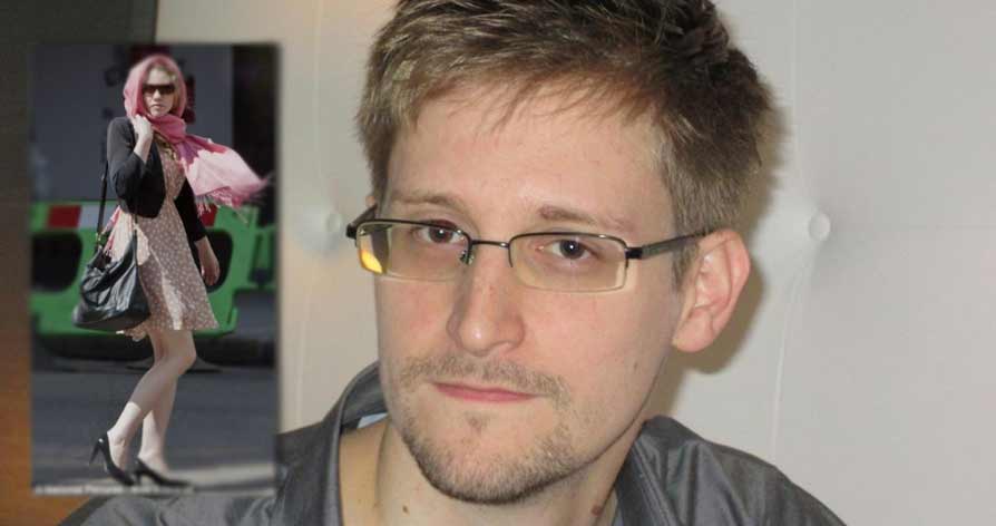 阿桑奇前女友陪斯诺登"亡命"